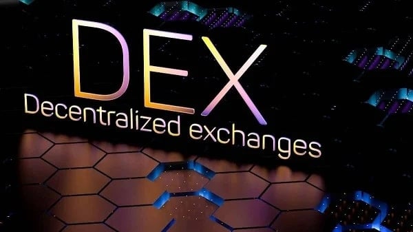 A decentralized exchange operates based on blockchain technology and eliminates intermediaries