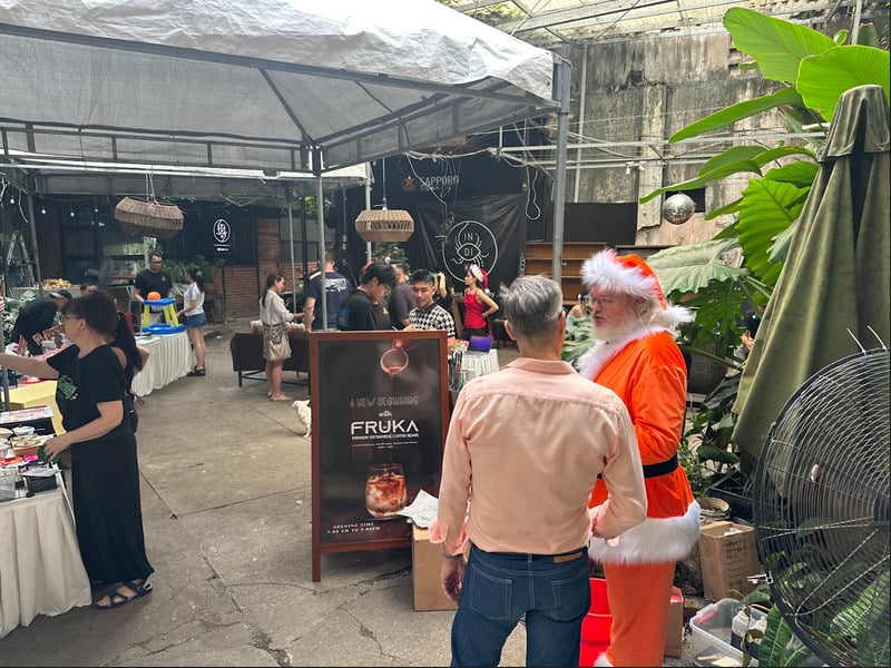 Satoshi Christmas Flea Market Saigon 2024 - recap