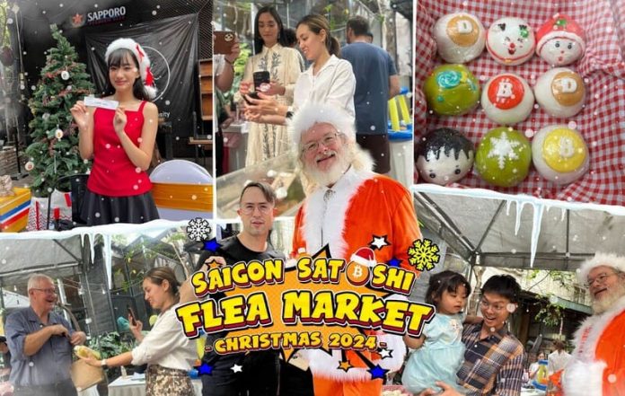 Satoshi Christmas Flea Market Saigon 2024 - recap (1)