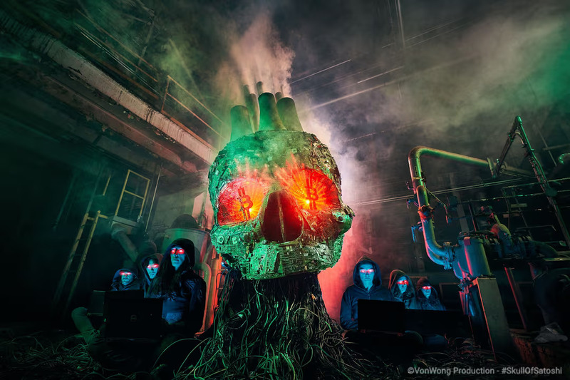 The “Skull-of-Satoshi” was one of Ripple’s more notable marketing campaigns