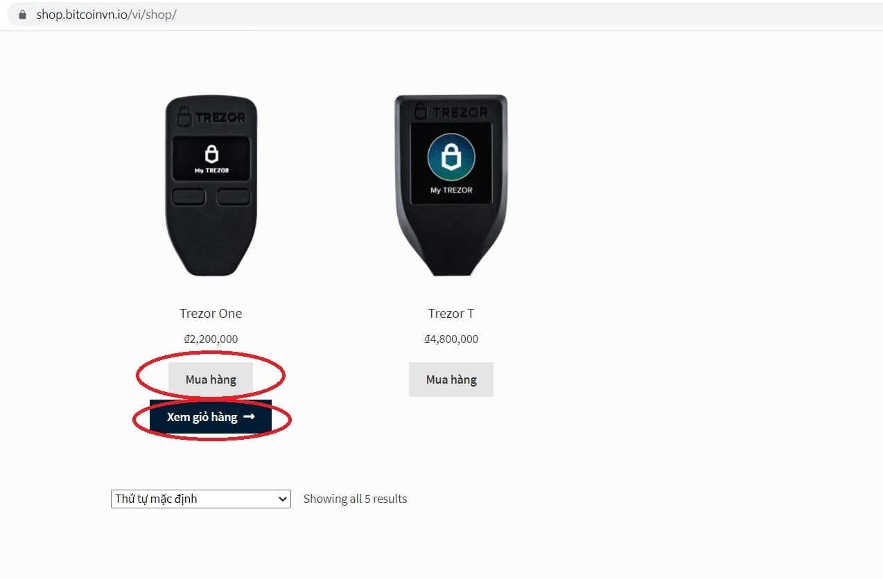 Bạn có thể nhấn vào nút MUA HÀNG ở trang chính của shop và nhấn xem GIỎ HÀNG