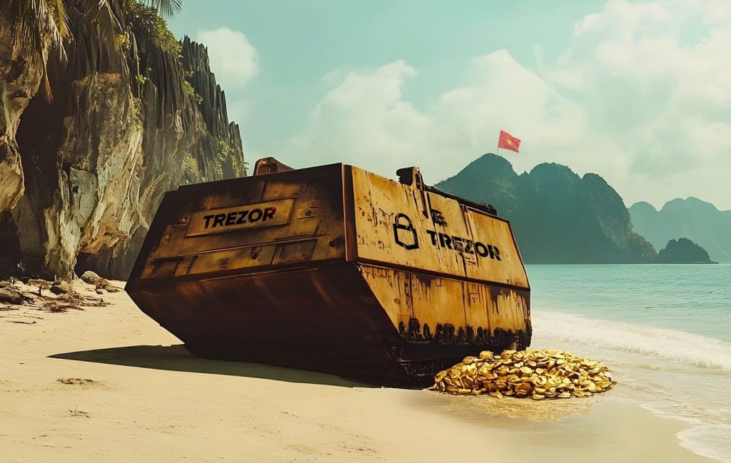 Trezor market share in Vietnam increasing