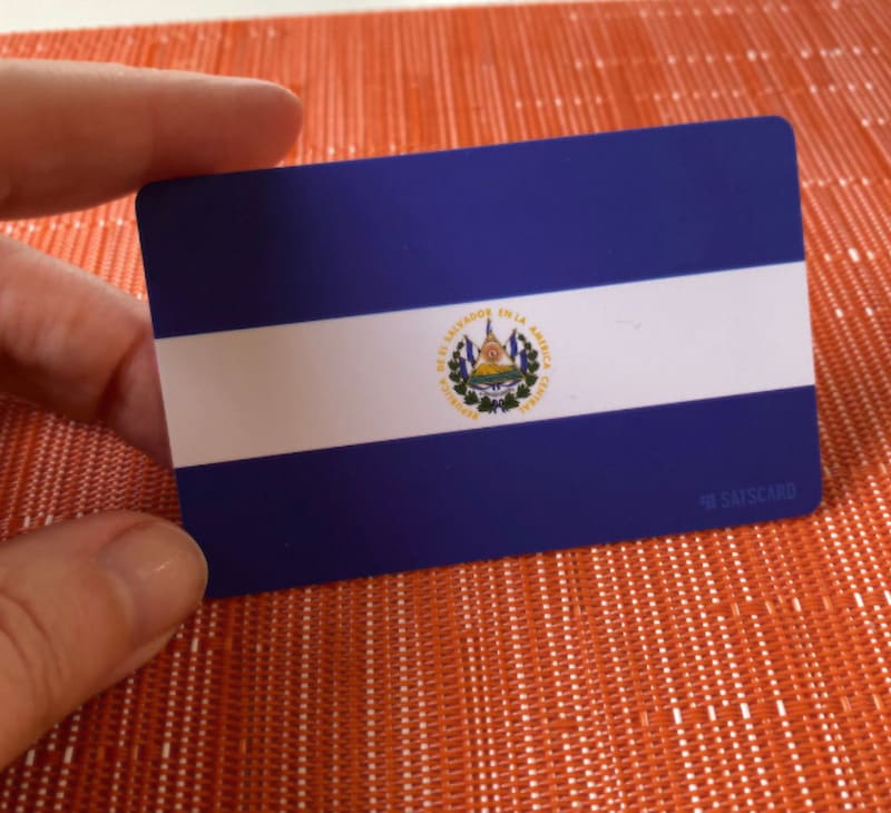 El Salvador Satscard