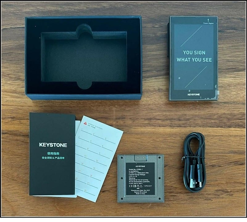 Keystone 3 Pro full box