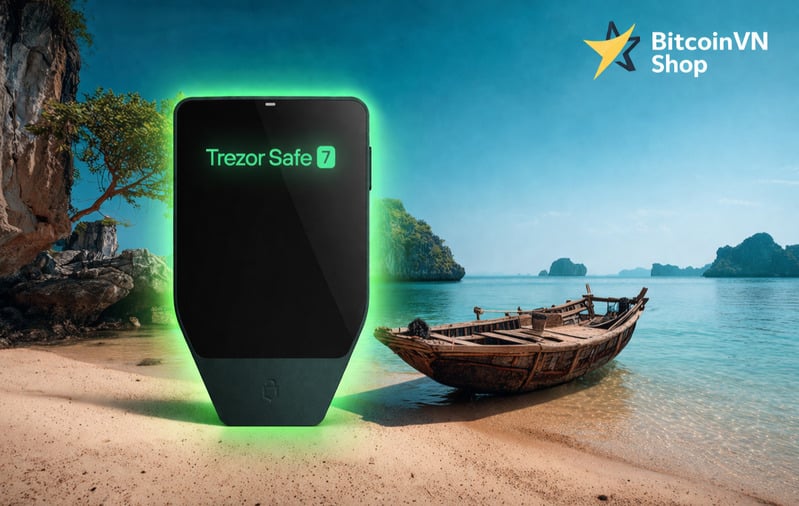 Trezor Safe 7 Now at BitcoinVN Shop