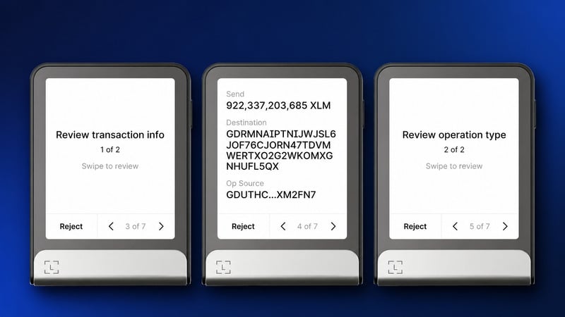 See what you sign - clear signing capabilities prevent unnecessary losses